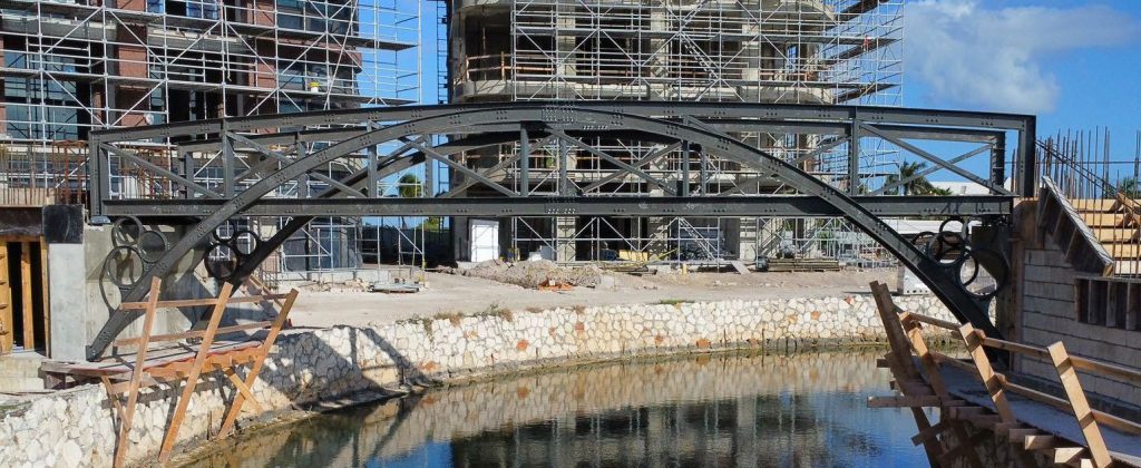 Puente peatonal Proyecto Islas Caimán